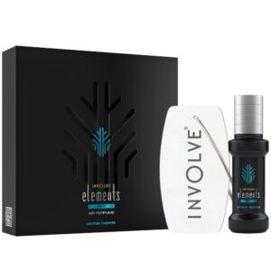 Involve your senses Elements Pro- Meteor Shower - IEP03-30 Ml| Refreshing Car Perfume Spray With Hanging Card|200 + Sprays | Car Accessories interior | car perfumes and fresheners | Truck perfume